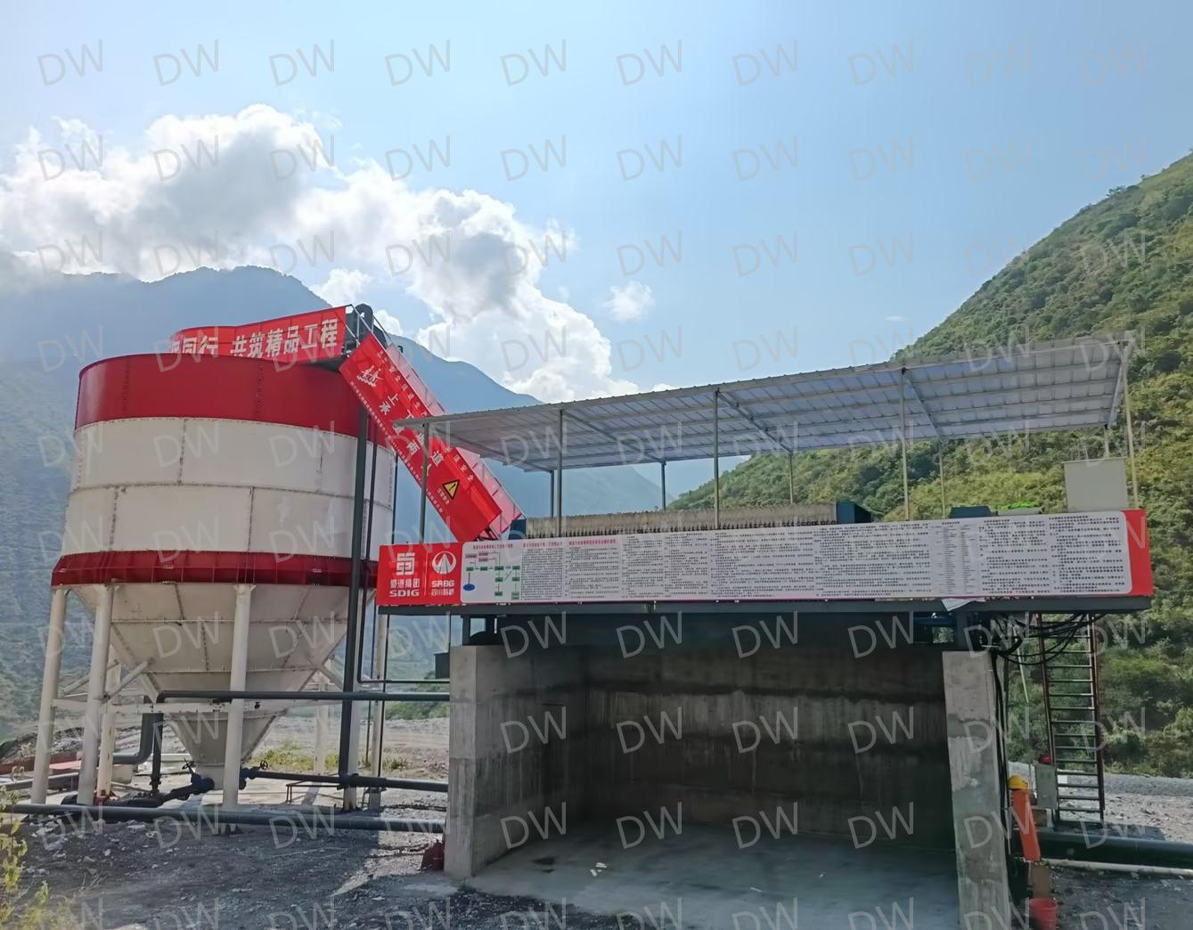 宜金20标 磁混凝隧道污水智能净化系统